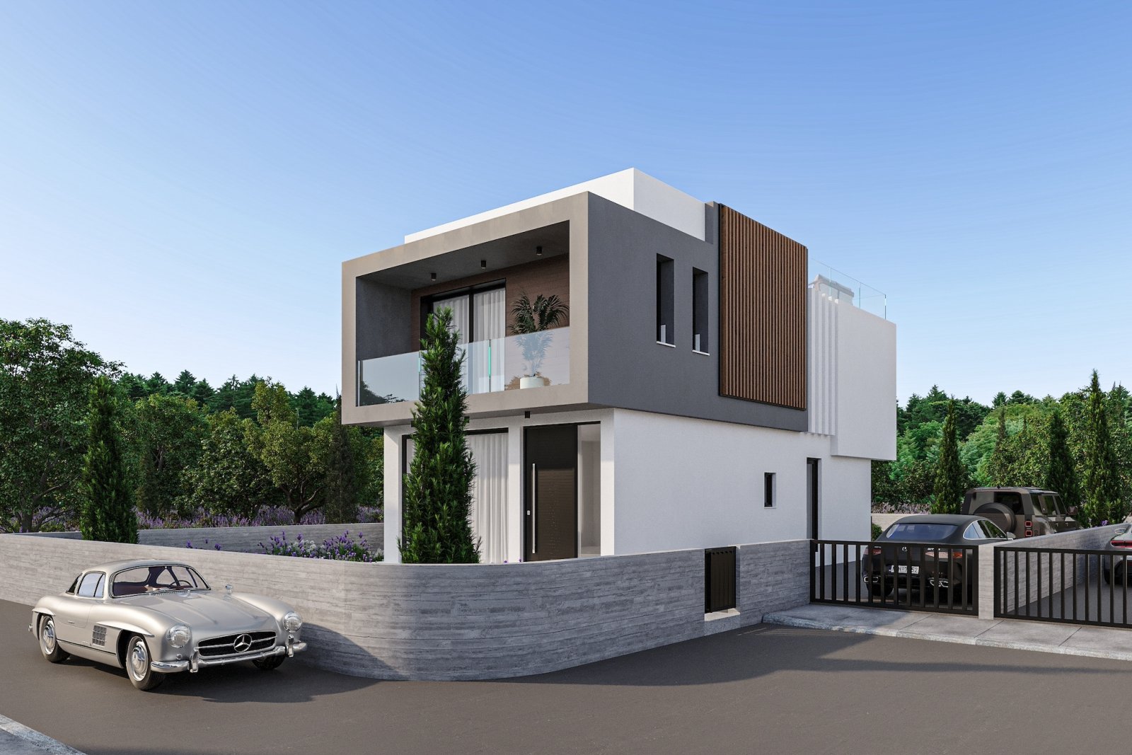 Mediterranean Dream Home: Modern 3-Bedroom Villa in Paphos Hills