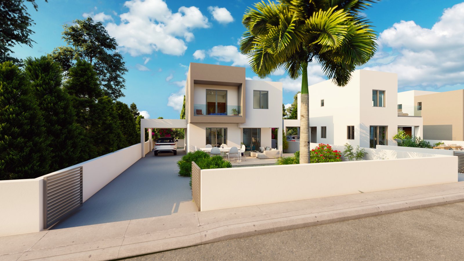 Exklusives Neubau-Villen in Mandria/ Paphos-Strandnähe-ab 315.000 €