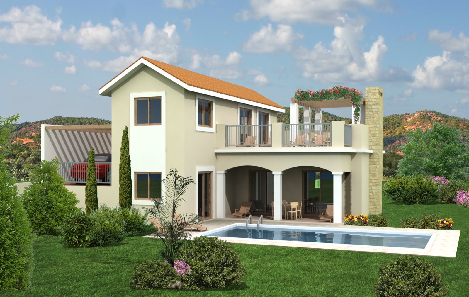 🌴 💙 Ihr Stück Zypern – Luxusvilla mit Pool & Fernblick