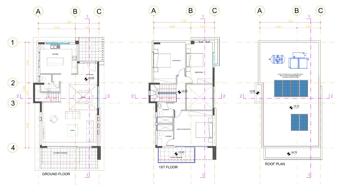 Hilltop Villa mit Sea-View Tremithousa Paphos