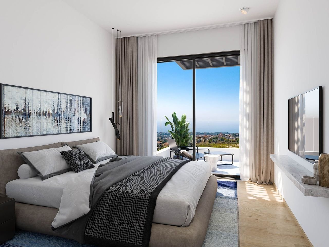 “Luxury 3-Bedroom Villa with Stunning Sea Views in Peaceful Tala”