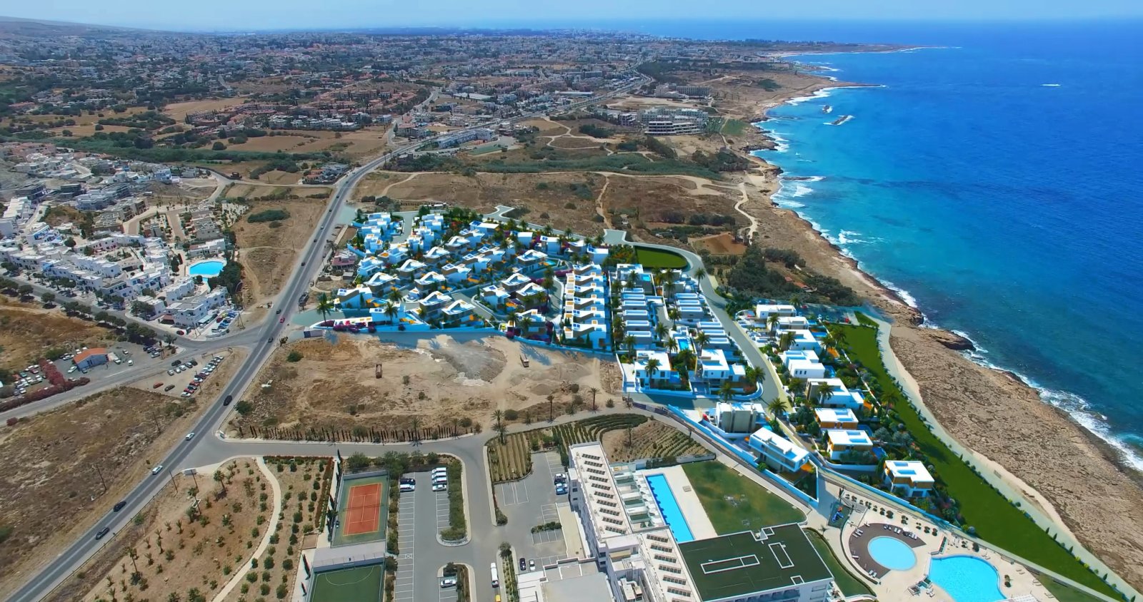 Wunderschöne 3SZ-Villa am Meer Pelagos/ Paphos