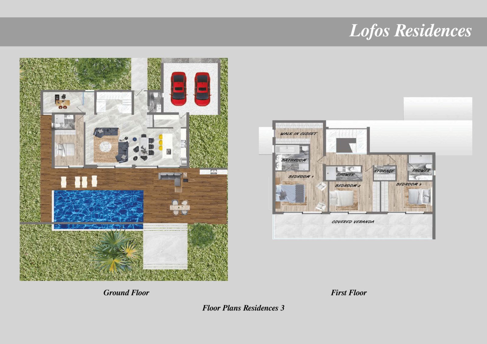 Luxus Traum-Villa Meerblick Lofos Residences