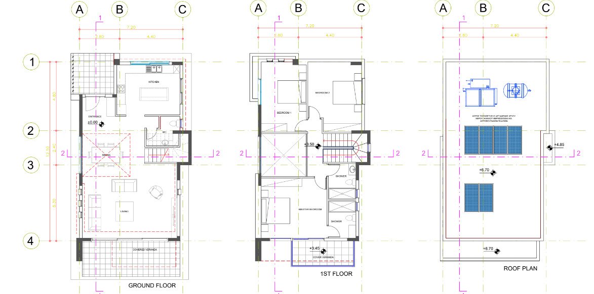Hilltop Villa mit Sea-View Tremithousa Paphos